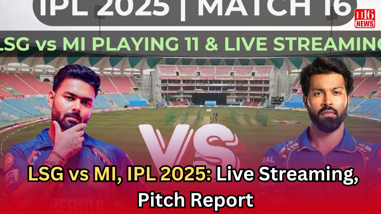 LSG vs MI, IPL 2025: Live Streaming, Pitch Report